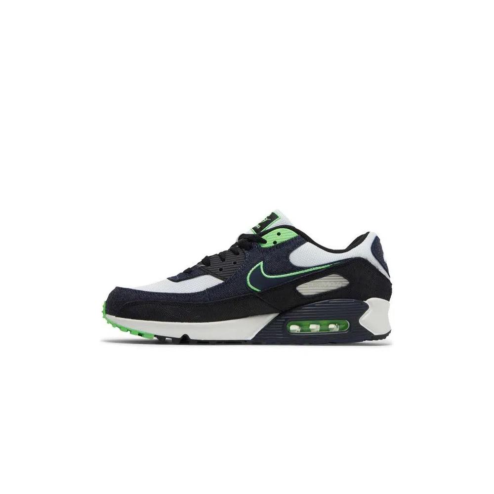Кроссовки Nike Air Max 90 SE 'Black Scream Green' 3