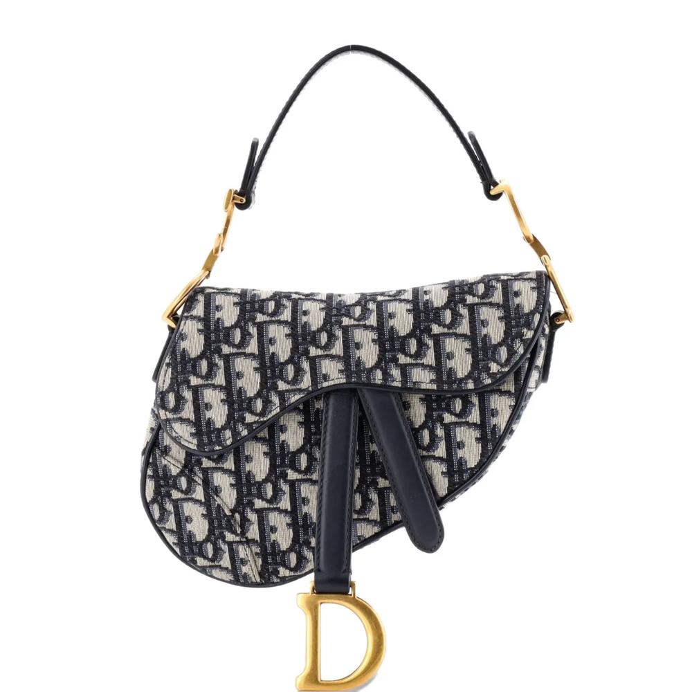 Мини-сумка на плечо Saddle Handbag Oblique 1