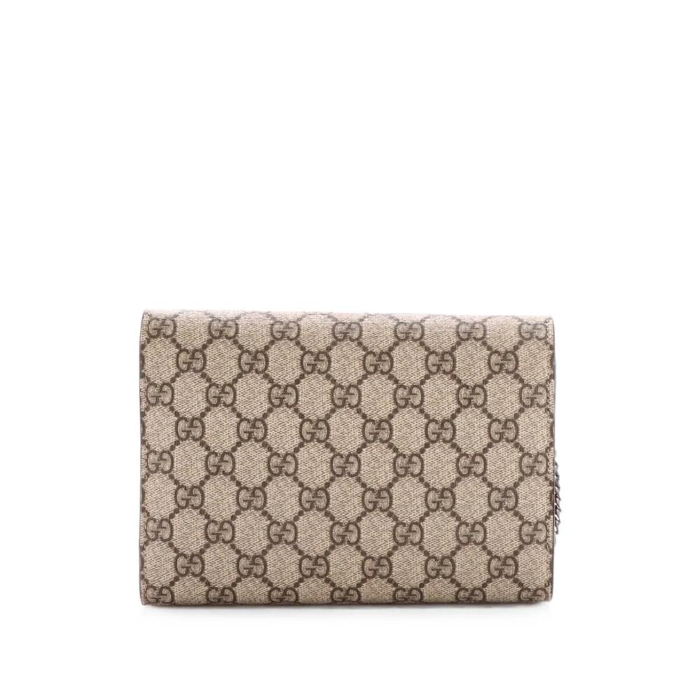 Маленькая сумка через плечо Dionysus Chain Wallet GG Coated Canvas 2