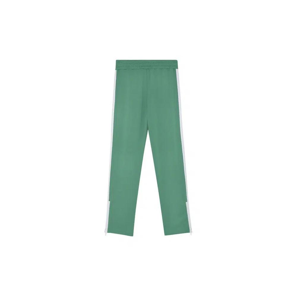 Palm Angels Classic Track Pants 'Зеленый/Белый' 2