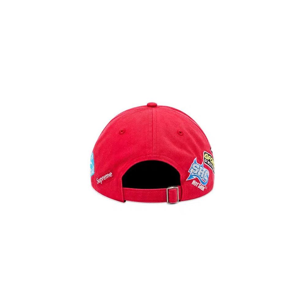 Бейсболки Supreme Racing Team 6-Panel 'Red' 4