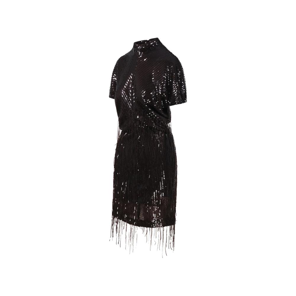 sequin-embellished fringed mini dress 3