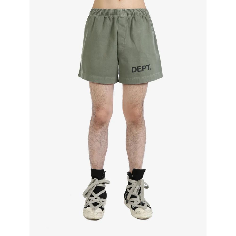 logo-print cotton shorts 2