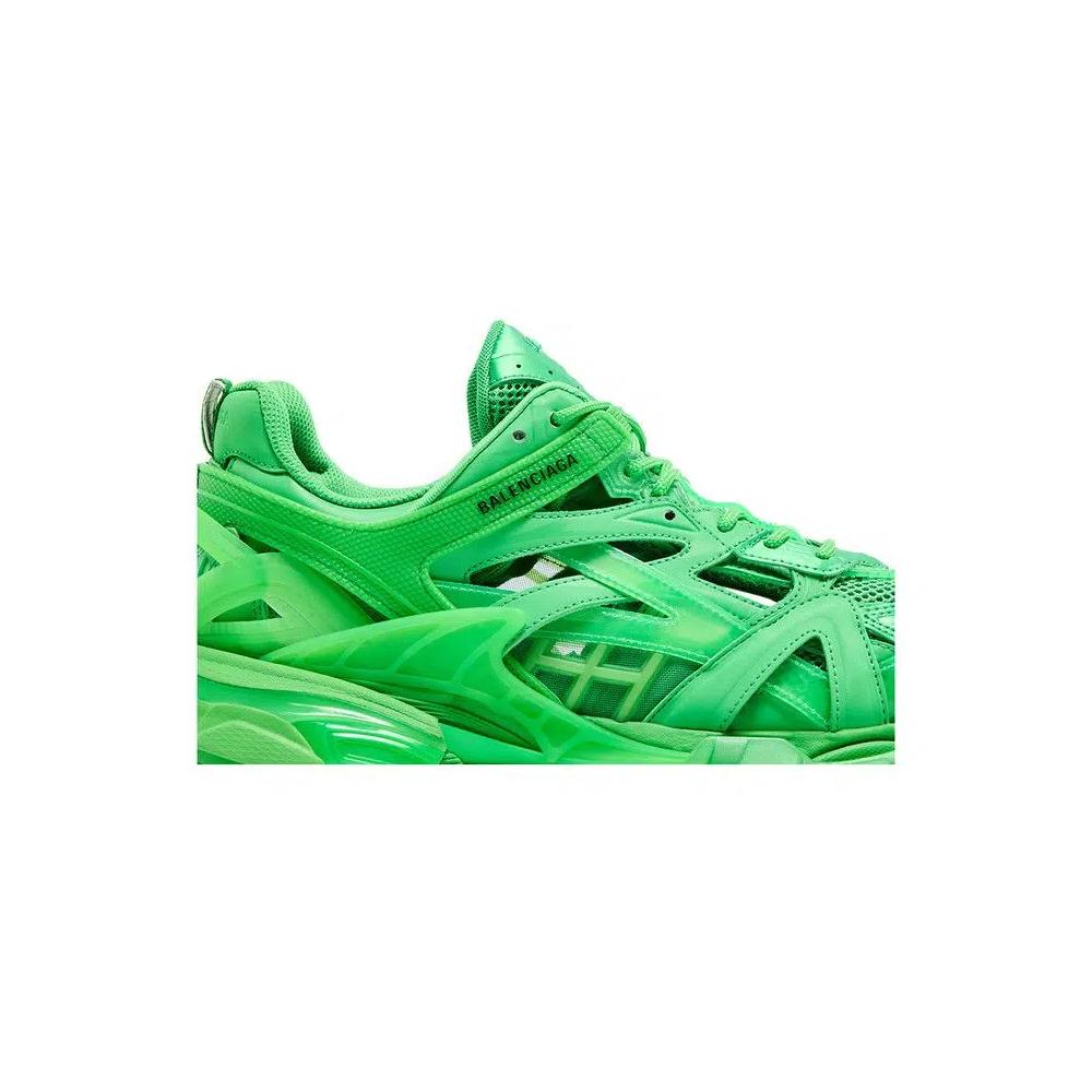 Кроссовки Balenciaga Track.2 Sneaker 'Clear Sole - Green' 2