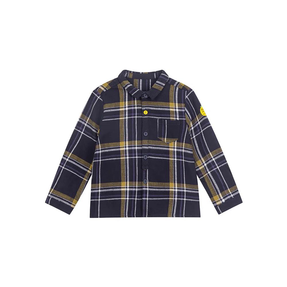 Рубашка с длинным рукавом и графическим принтом на рукаве 1