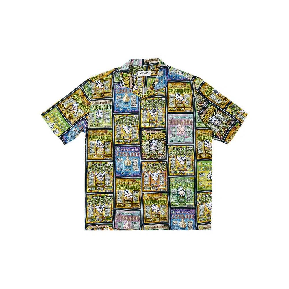 Рубашка на пуговицах Palace Scratchy Shirt 'Черный' 1