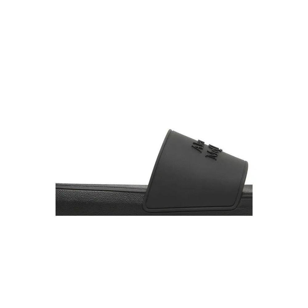 Alexander Mcqueen Wmns Logo Slides 'Черный' 2