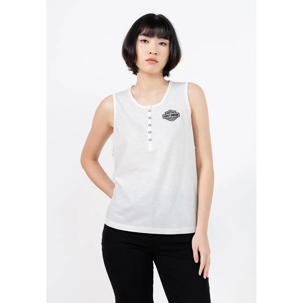 H-D® Essential безрукавка на кнопках Henley 1