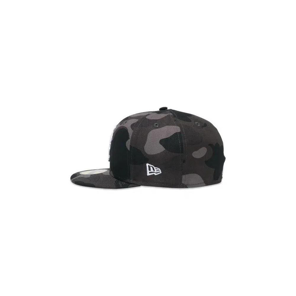 Кепки BAPE x MLB x New Era Chicago White Sox 59FIFTY Cap 'Black' 3