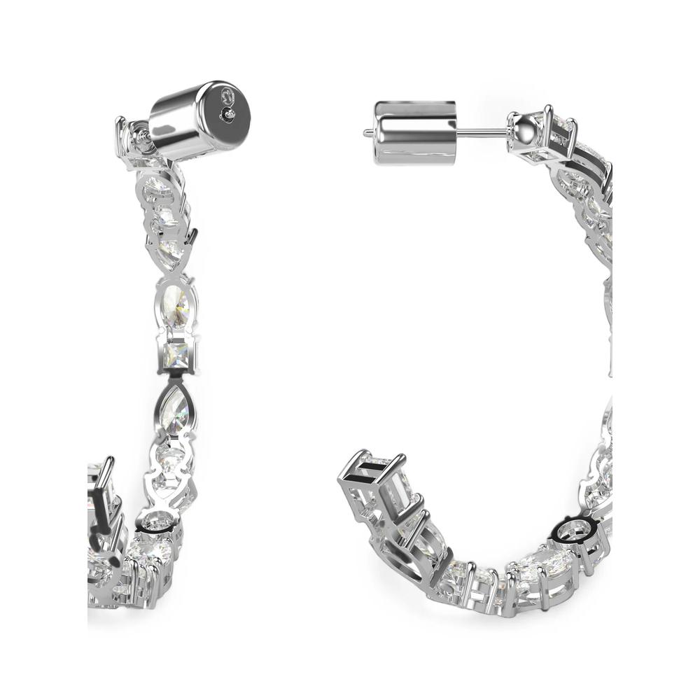 Mesmera crystal-embellished hoop earrings 3