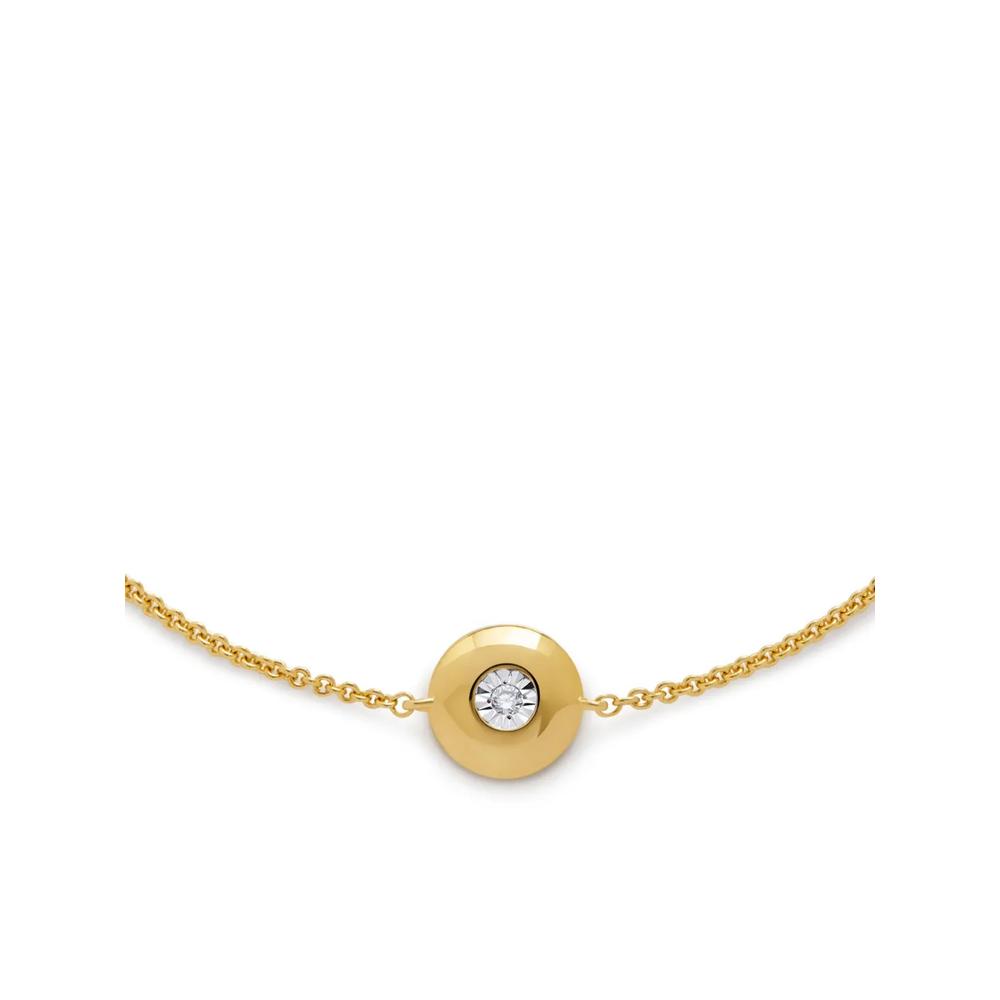 Позолоченный браслет April Birthstone 2