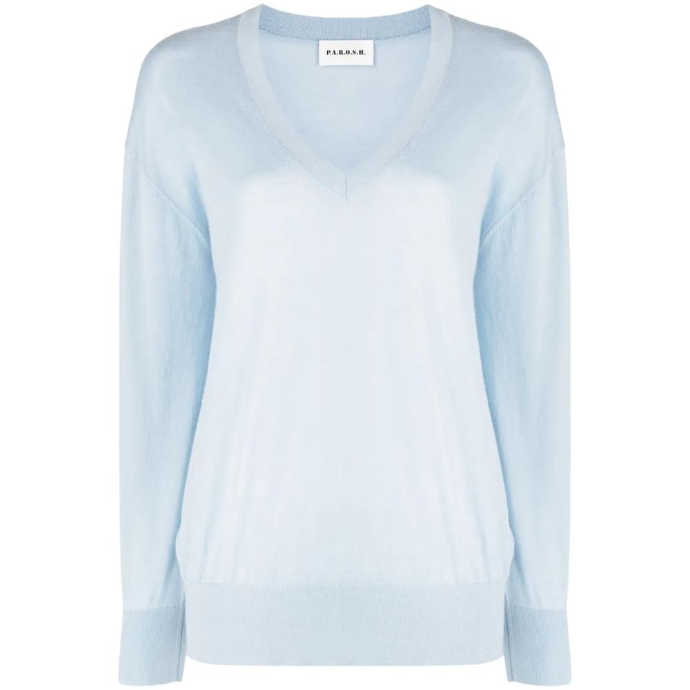 Джемпер Maglia тонкой вязки с V-образным вырезом 1