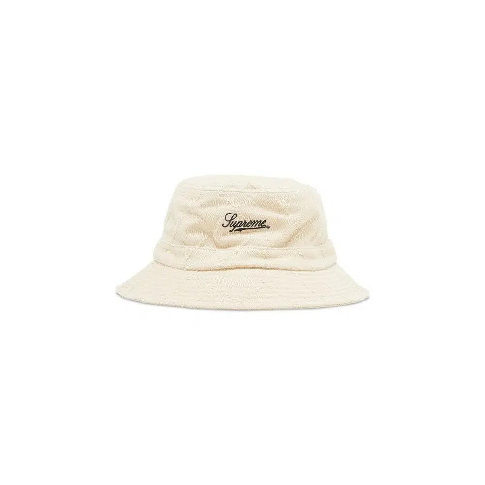 Панамы Supreme Punched Denim Crusher 'Dyed Beige' 1