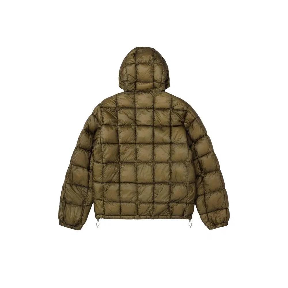 Куртки Stussy Midweight Hooded Puffer 'Olive' 2