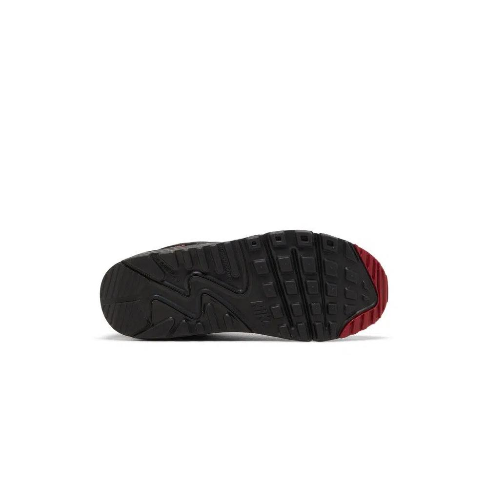 Кроссовки Nike Air Max 90 Leather GS 'Anthracite Team Red' 4