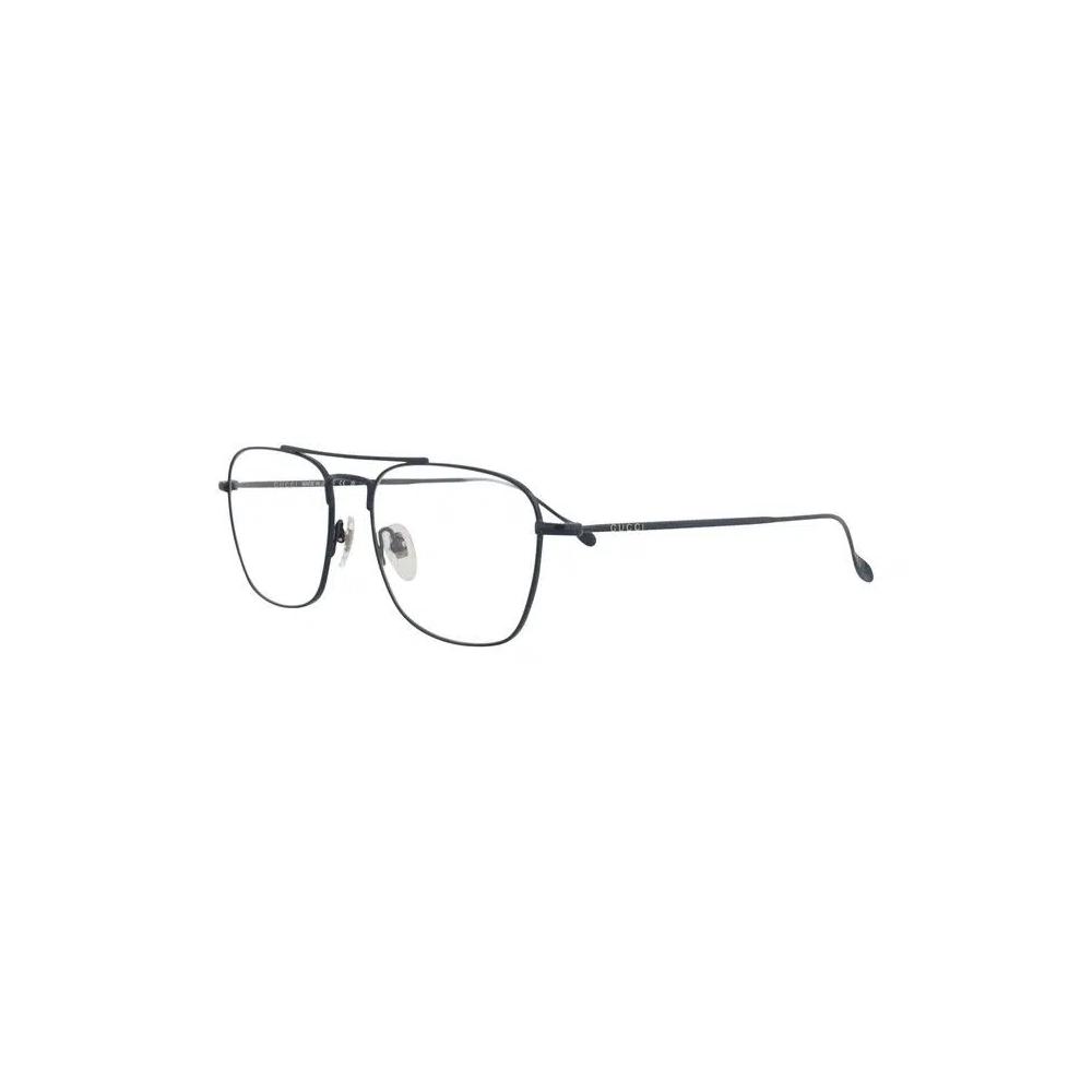 Очки Gucci Aviator-Frame Metal Optical Frames 'Blue/Transparent' 3