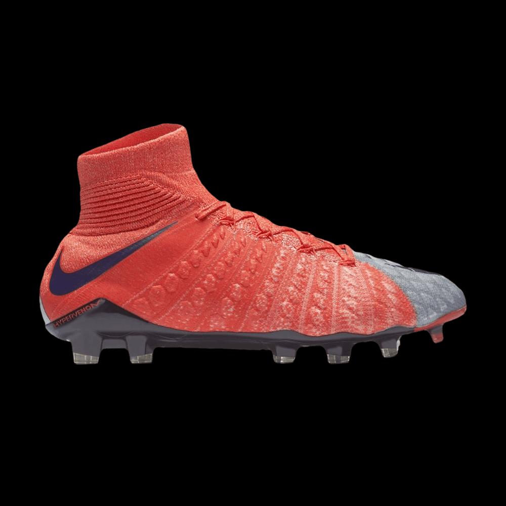 Бутсы Nike Wmns Hypervenom Phantom 3 DF FG 'Wolf Grey Max Orange' 1