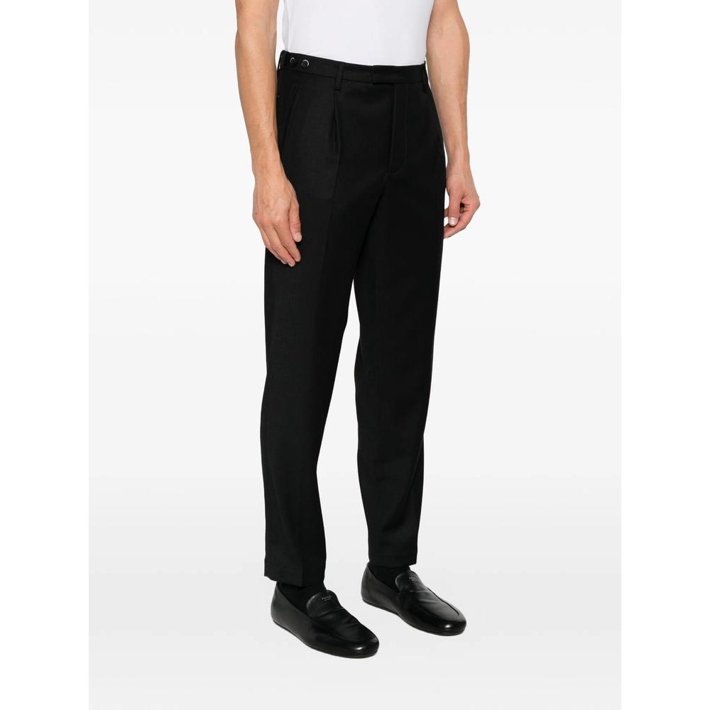 pleated straight-leg trousers 3