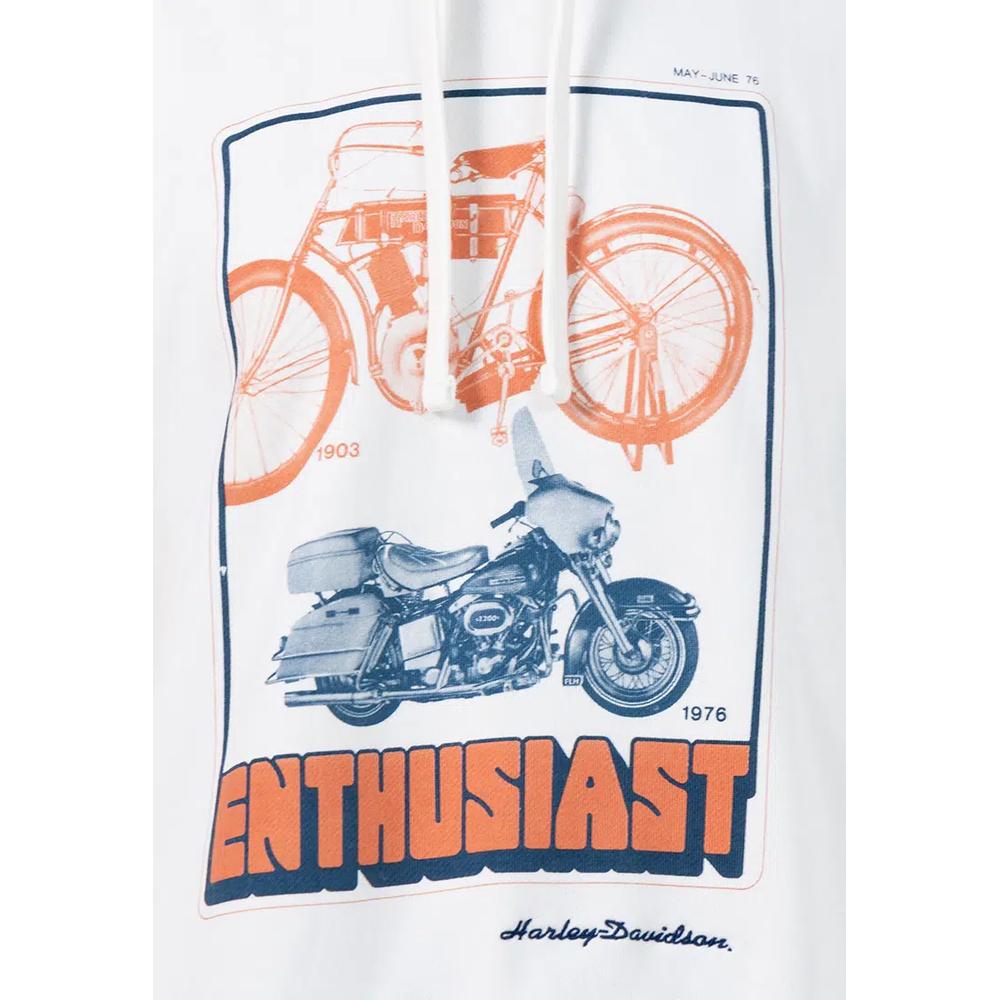Harley-Davidson® Винтажная толстовка для энтузиастов 1976 5