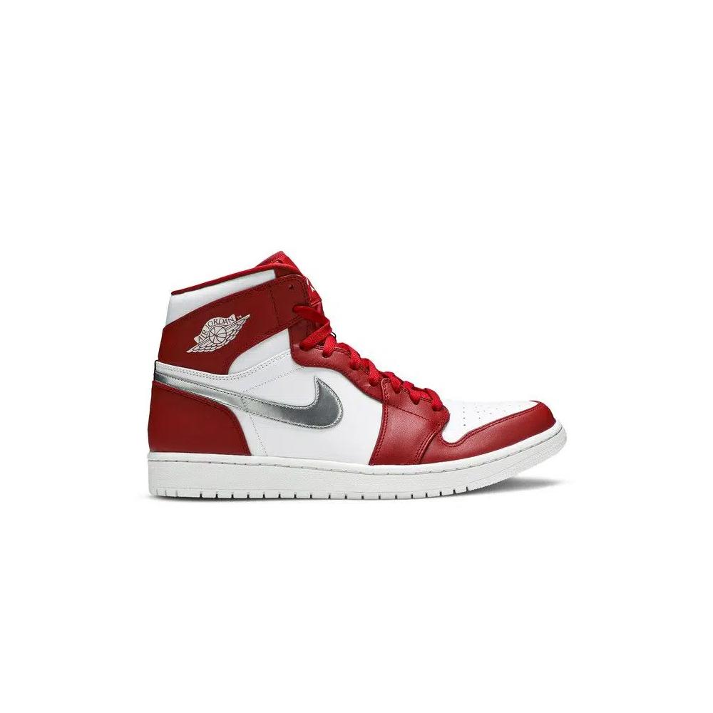 Кроссовки Air Jordan 1 Retro High 'Silver Medal' 1