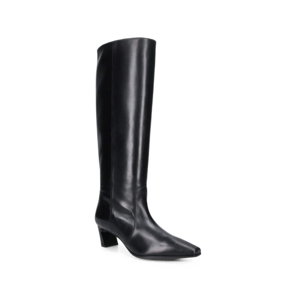 Stassi 50 square-toe leather boots 2