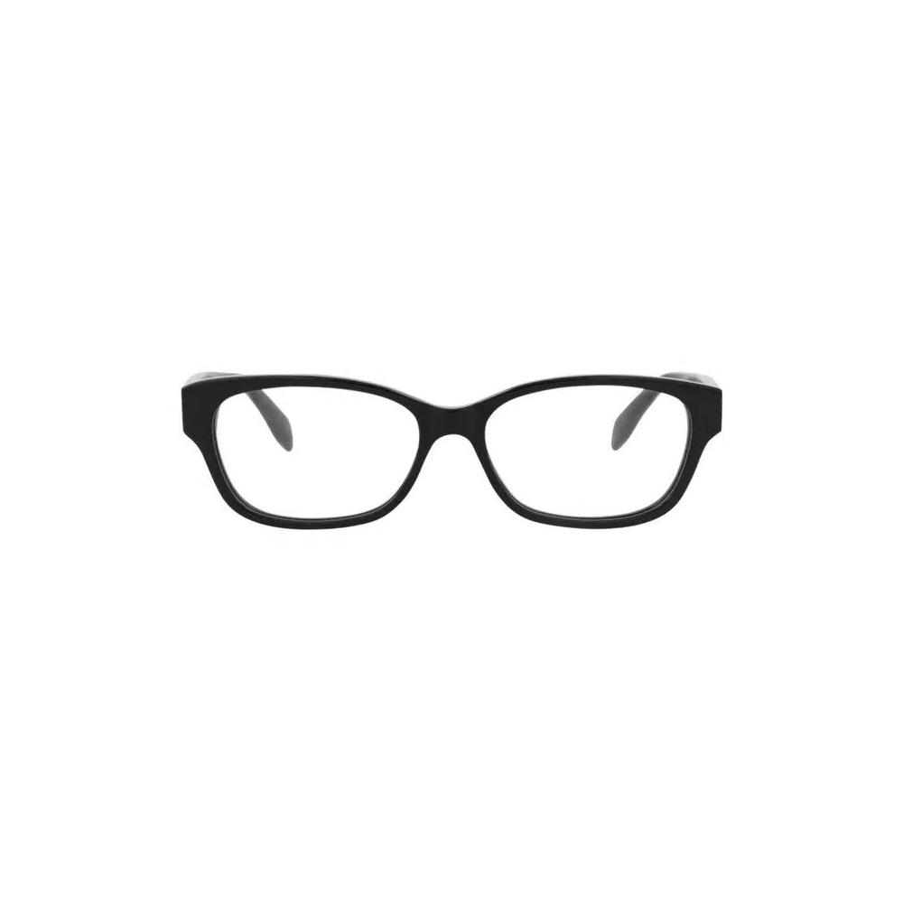 Очки Alexander McQueen Square-Frame Acetate Optical Frames 'Black Transparent' 1