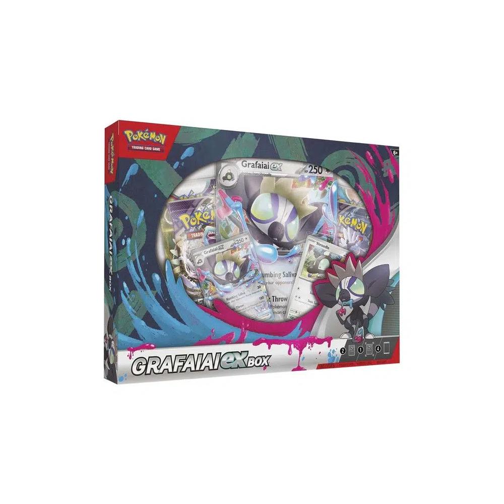Коллекционные карточки Pokémon Grafaiai ex Box 1