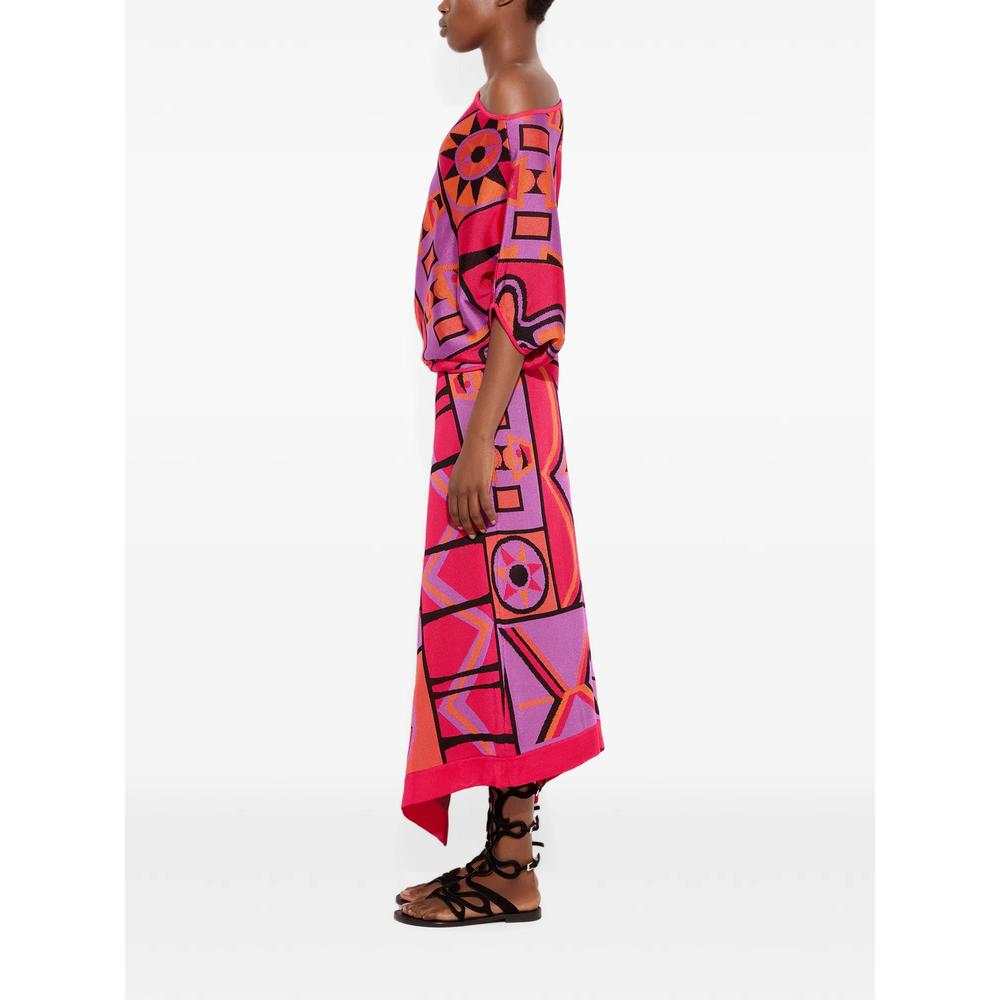 jacquard draped top 3