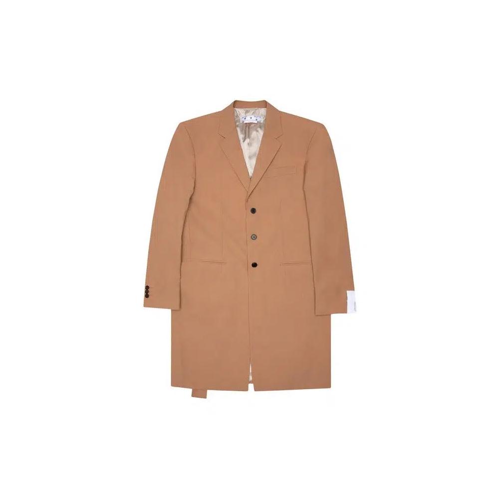Куртки Off-White Relaxed Long Куртка 'Camel' 1