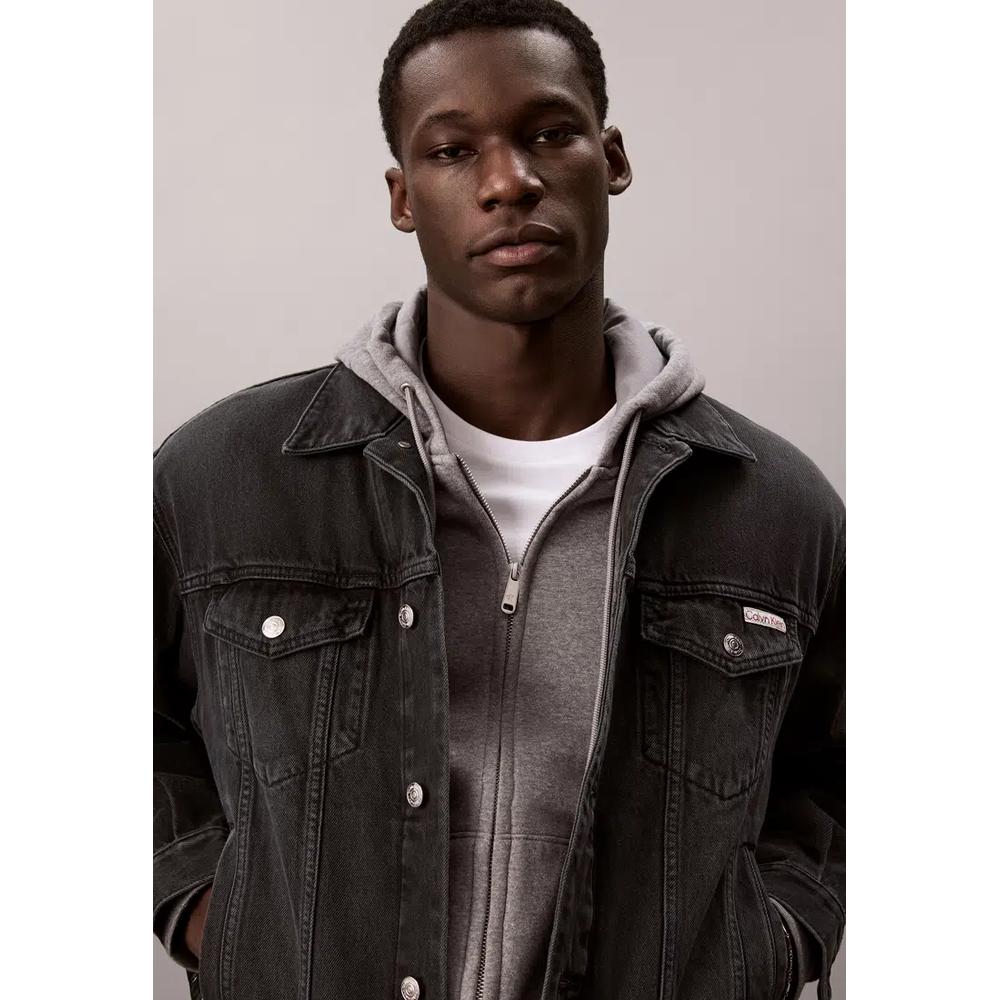 Джинсовая куртка-тракер в стиле 90-х - Calvin Klein Jeans 3