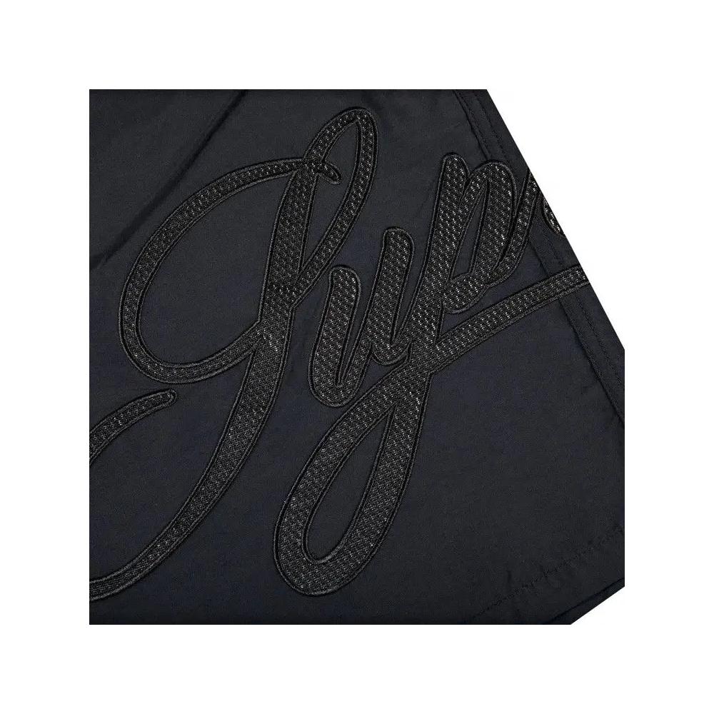 Плавки Supreme Mesh Script Water Short 'Black' 3