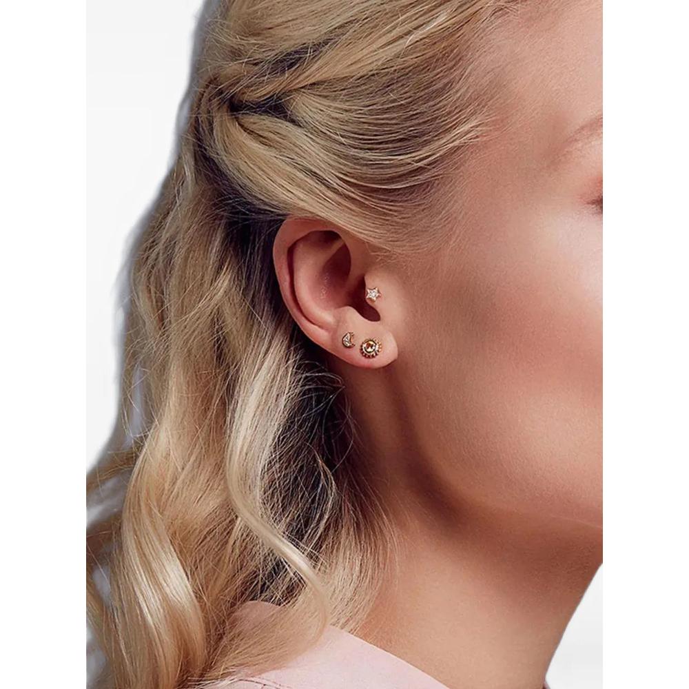 Серьги Sapphire Sun из желтого золота 2