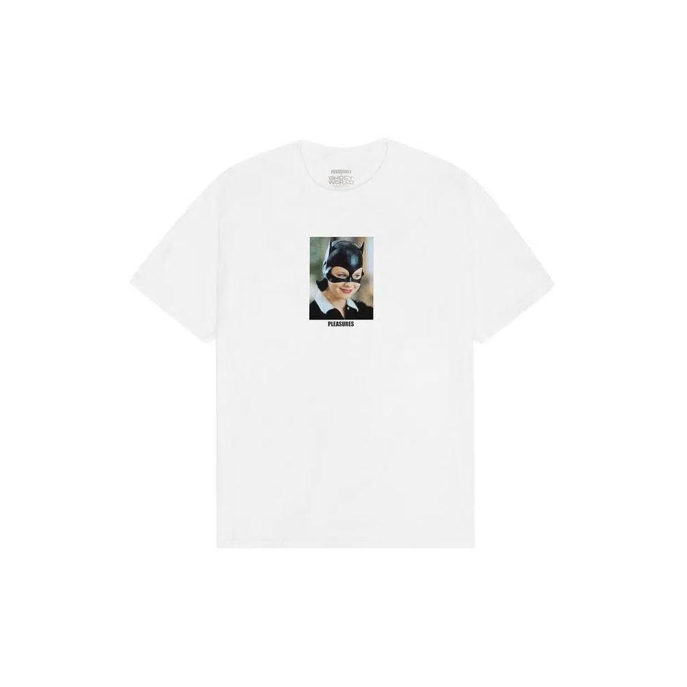 Футболки Pleasures Ghost World T-Shirt 'White' 1