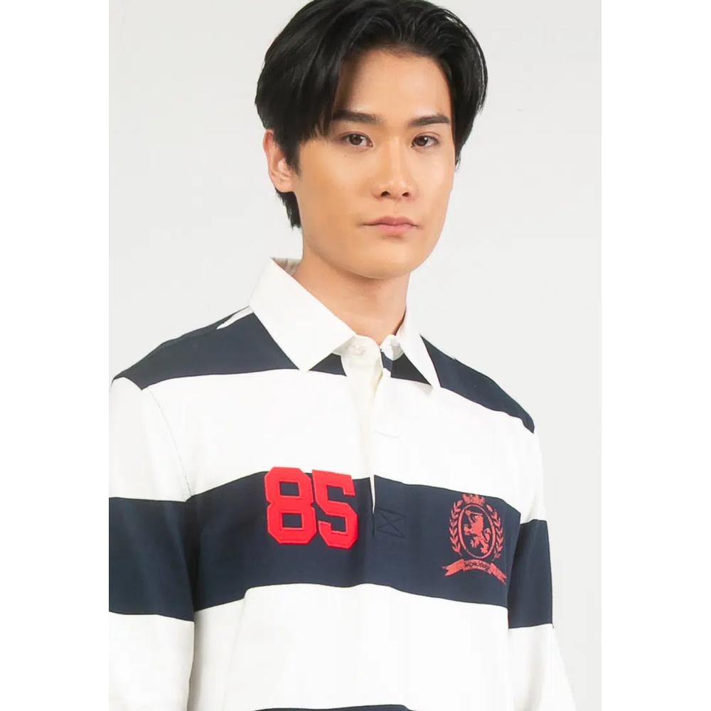 Свободное регбийное поло в полоску - Tommy Jeans 3