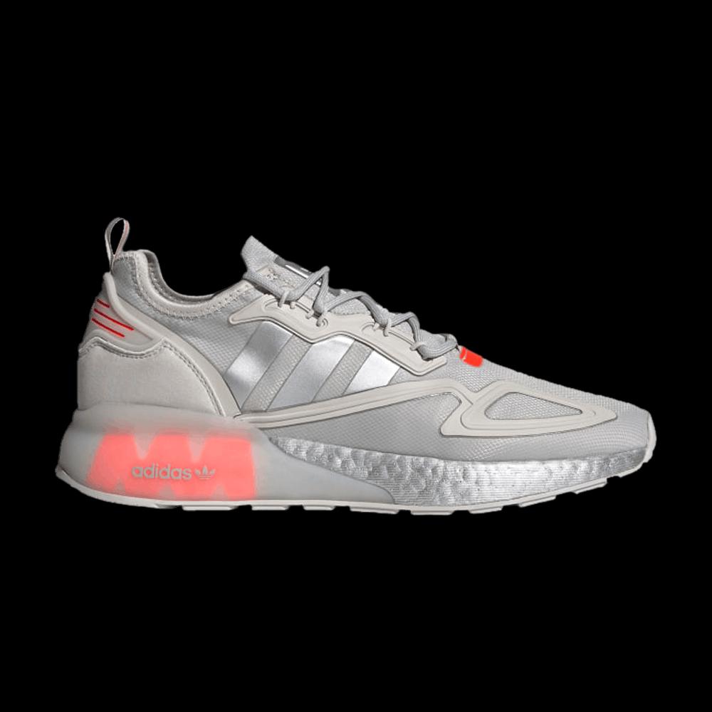 Кроссовки Adidas ZX 2K Boost 'Grey Silver Metallic' 1