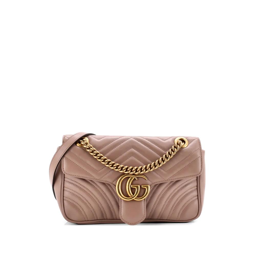 Сумка на плечо GG Marmont Flap Bag Matelasse Leather Medium 1