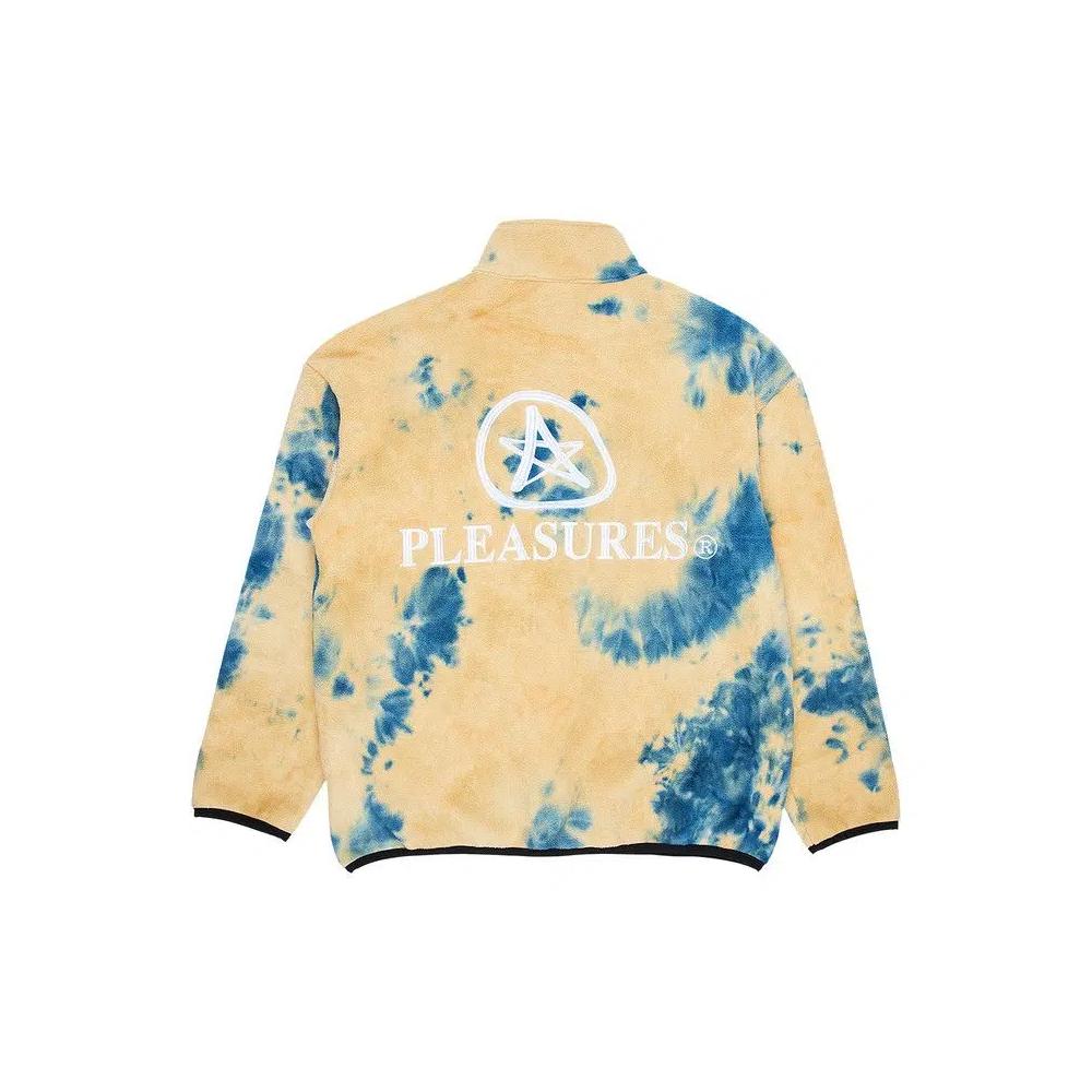 Флисовые куртки Pleasures Caffeine Polar Fleece Quarter Zip 'Тан' 2