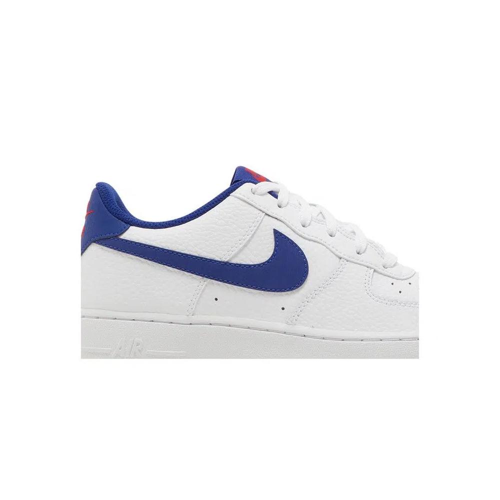 Кроссовки Nike Air Force 1 GS 'White Deep Royal Blue' 2