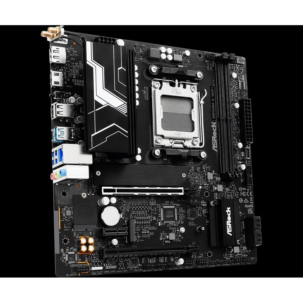 ASRock B850M-X WiFi R2.0 Micro-ATX материнская плата (DDR5) 4