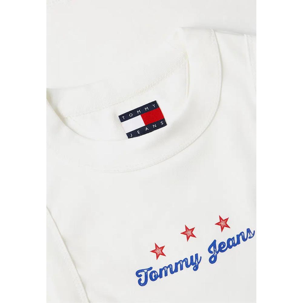 Логотипное ребристое облегающее топ-майка - Tommy Jeans 7