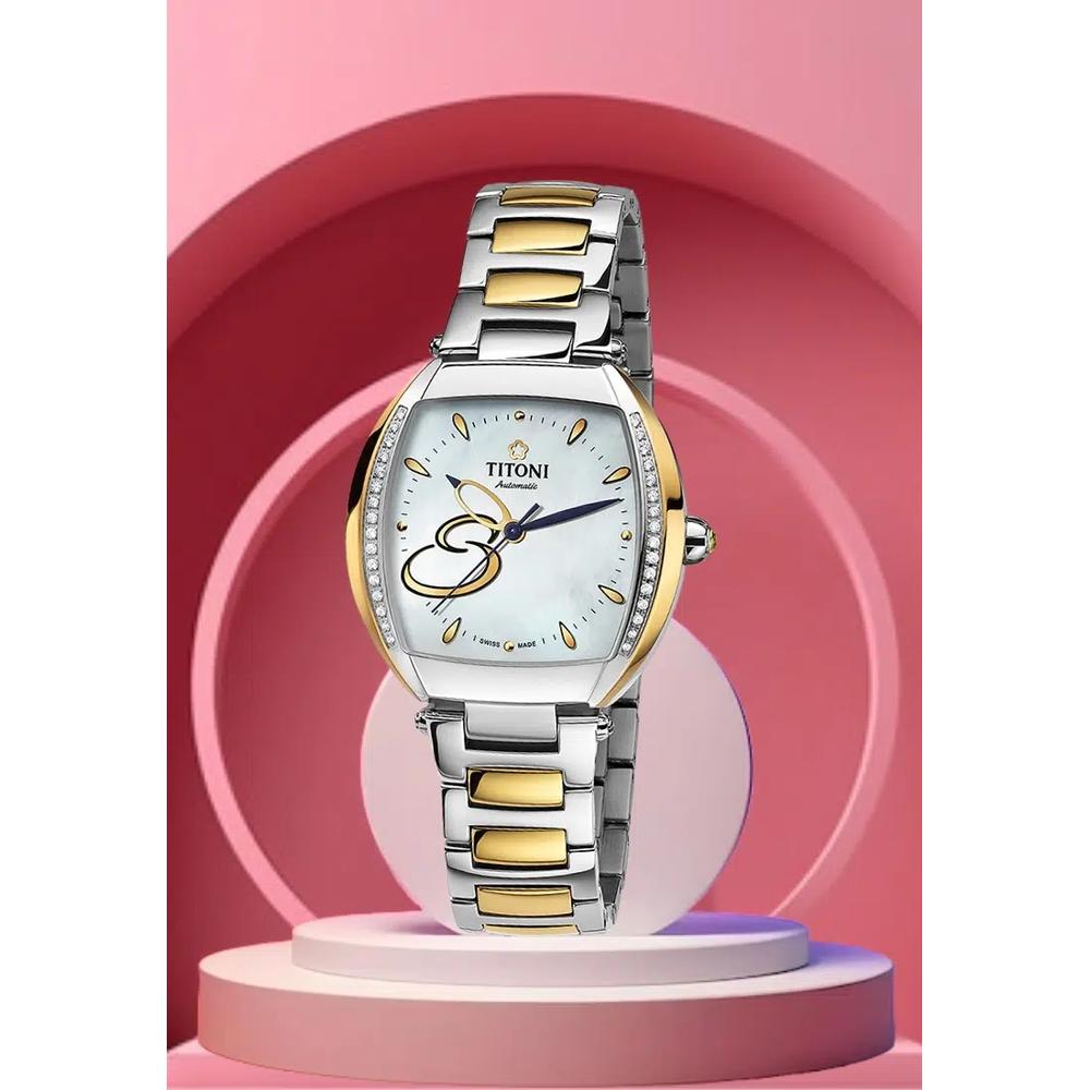 MISS LOVELY Автоматические женские часы (TTI-T-23976SY-DB-502) 3