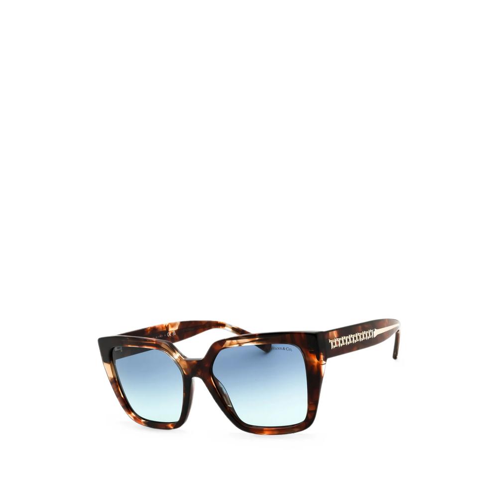 tortoiseshell-effect rectangle-frame sunglasses 2