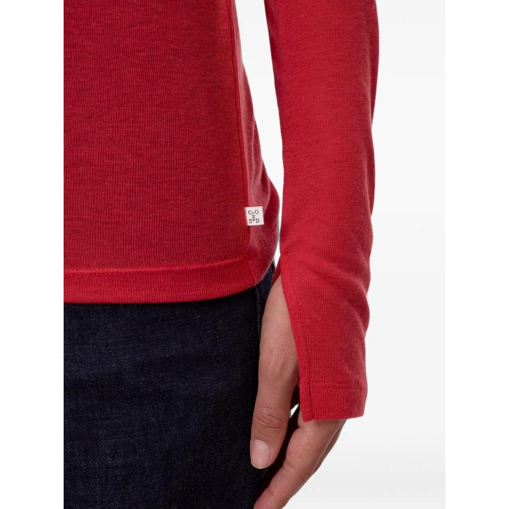 long-sleeve slit-cuff T-shirt 6