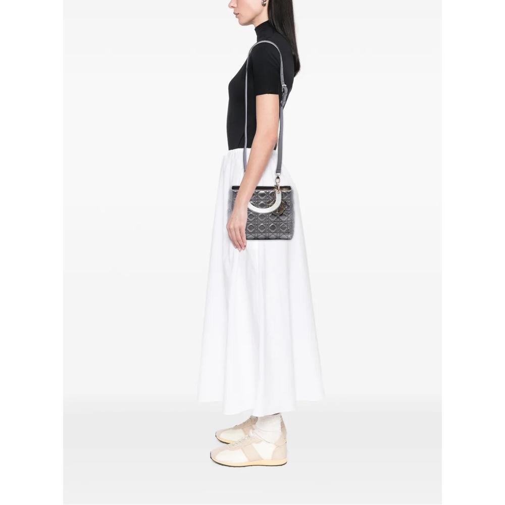 Сумка-сэтчел Cannage Lady Dior среднего размера (2019 год) 2