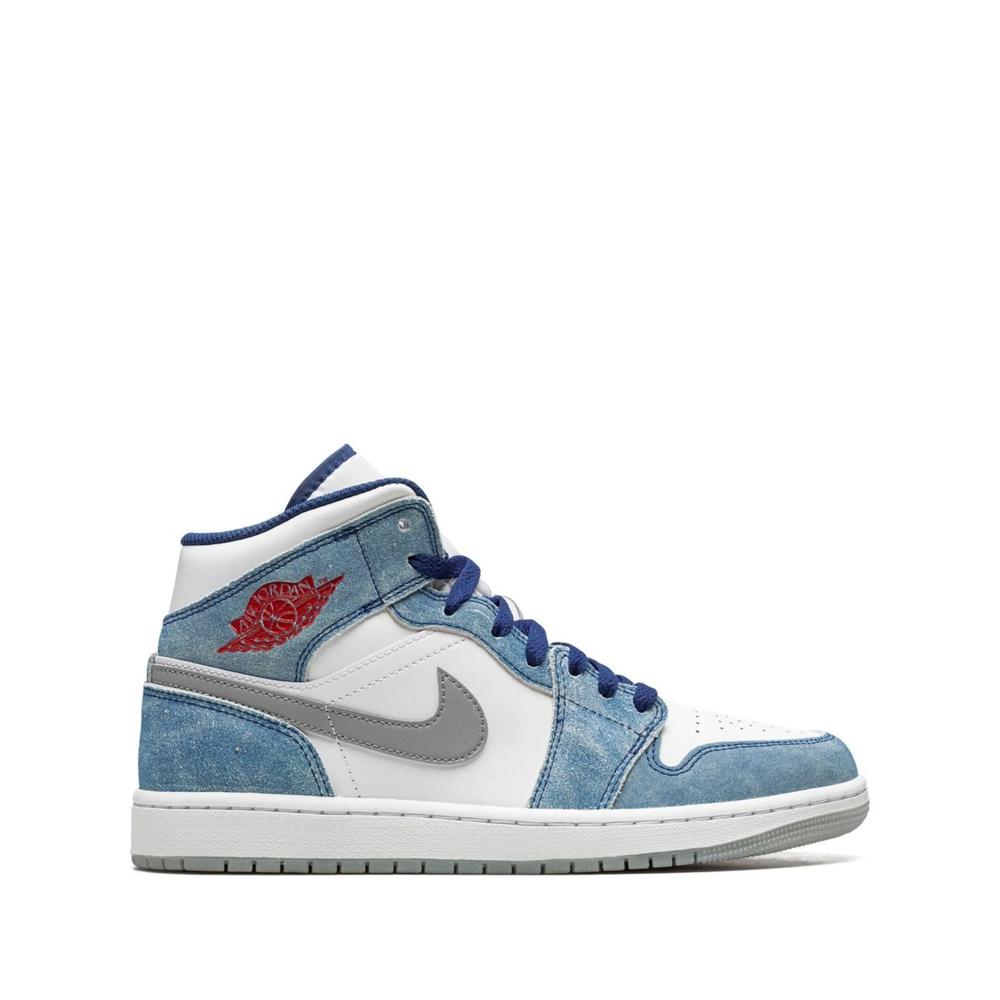Кроссовки Air Jordan 1 Mid French Blue 1
