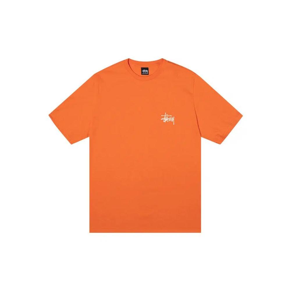 Футболка Stussy Melted Tee 'Coral' 1