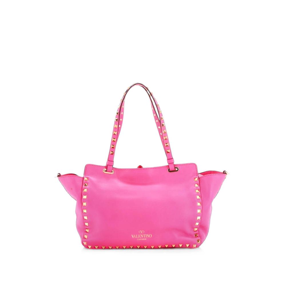 Rockstud Soft Leather Small tote bag 2
