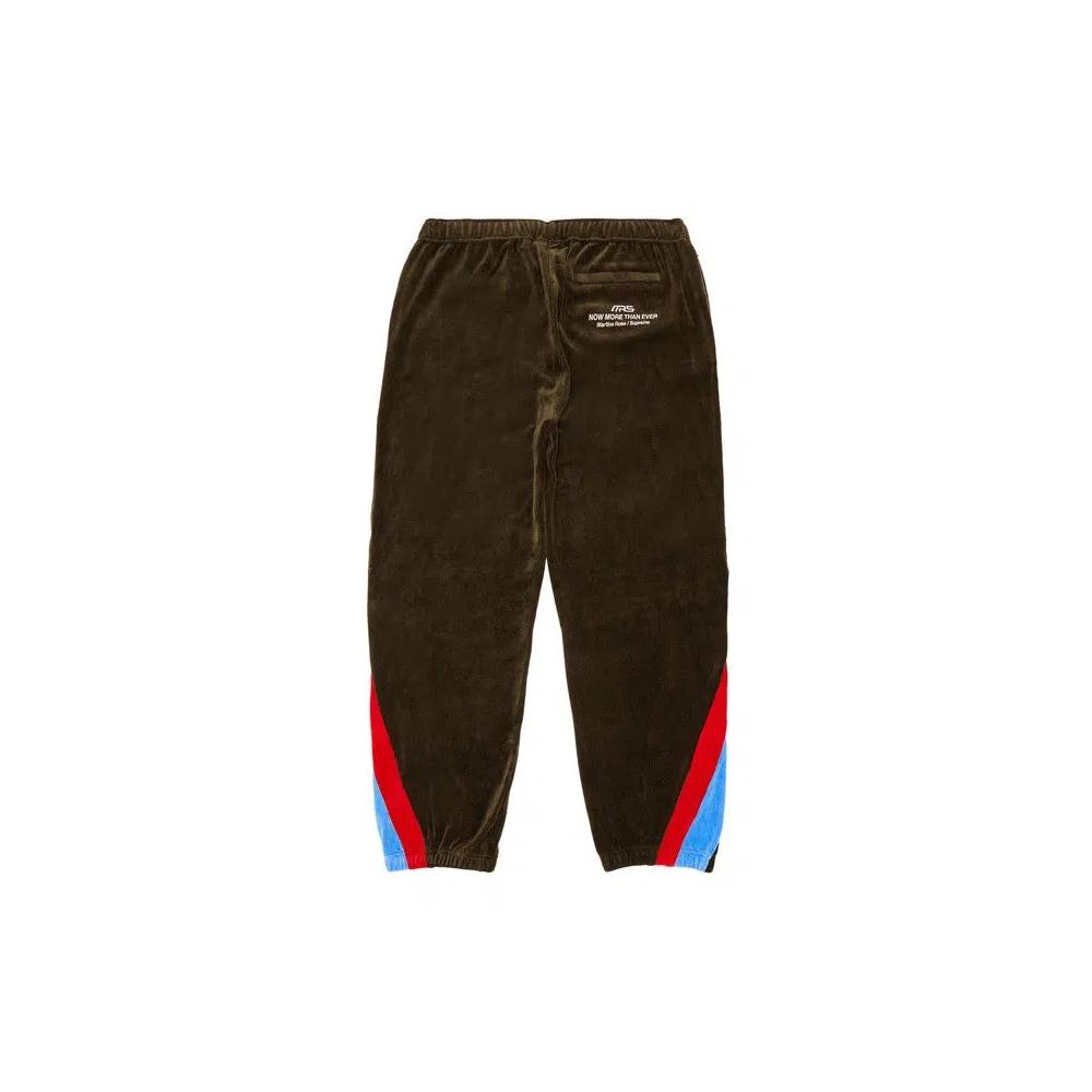 Тренировочные брюки Supreme x Martine Rose Velour Track Pant 'Brown' 2