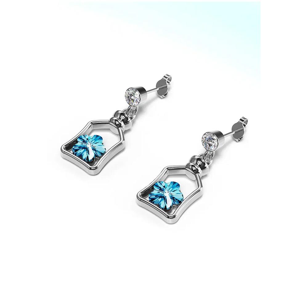 Серьги-пусеты Cutie Star с кристаллами Swarovski 3
