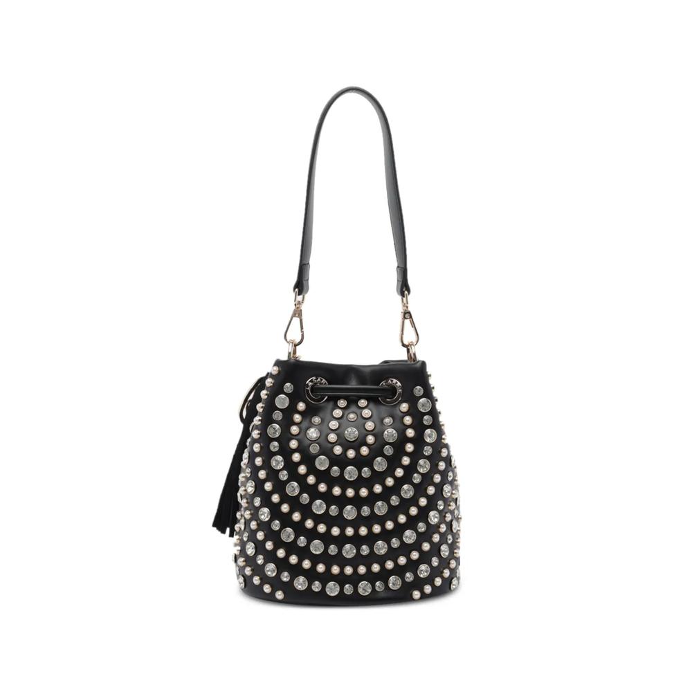 Andromeda crystal-embellished bucket bag 2